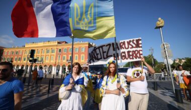 Fête de l’indépendance de l’Ukraine: "On a confiance, on gagnera", clament les Ukrainiens de la Côte d’Azur