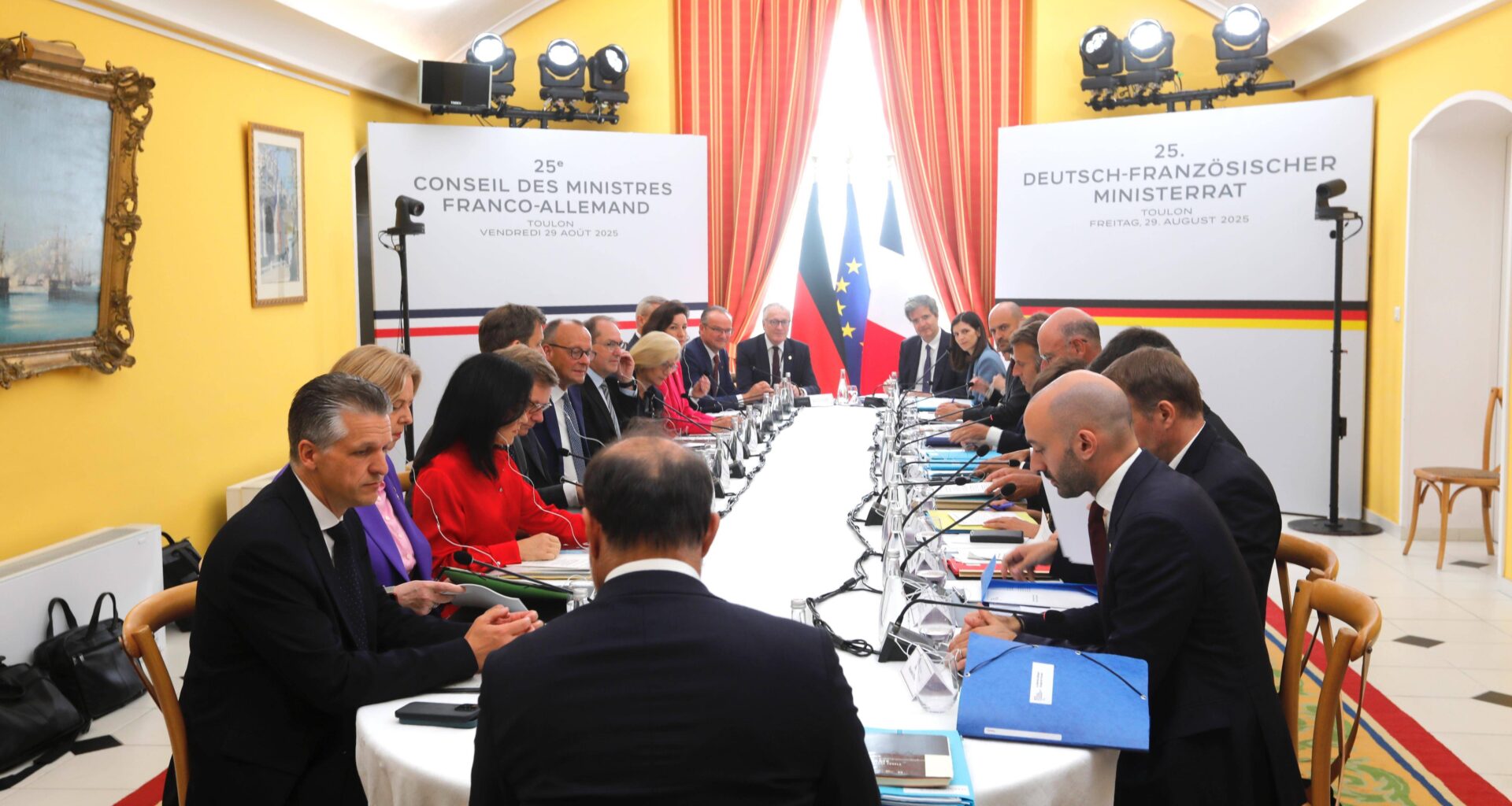 Ce qu'il faut retenir du 25e Conseil des ministres franco-allemand qui s'est déroulé à Toulon