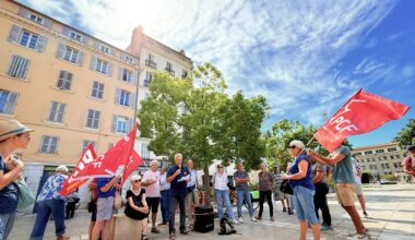 Les partis de gauche mobilisés contre le sommet franco-allemand qui se déroule à Toulon