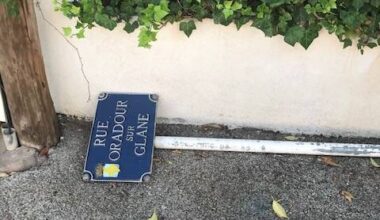 Un panneau "Oradour-sur-Glane" déposé devant chez elle: à Toulon, la tête de liste à gauche Magali Brunel a-t-elle été prise pour cible?