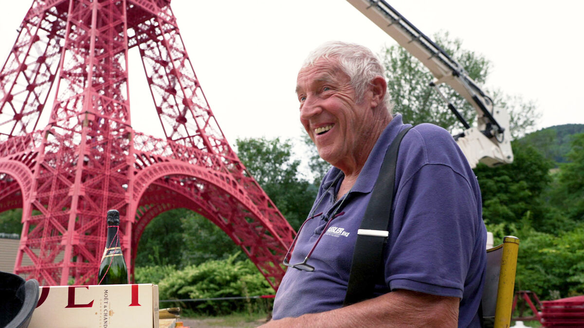 VIDÉO. « L’œuvre de ma vie » : À 77 ans, Jean-Claude a construit sa propre tour Eiffel
