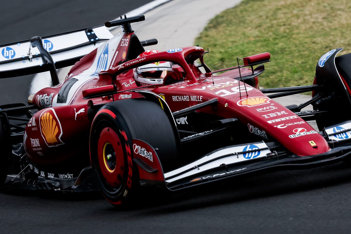 F1 - Ferrari a testé un aileron avant muni d’un DRS avant Zandvoort