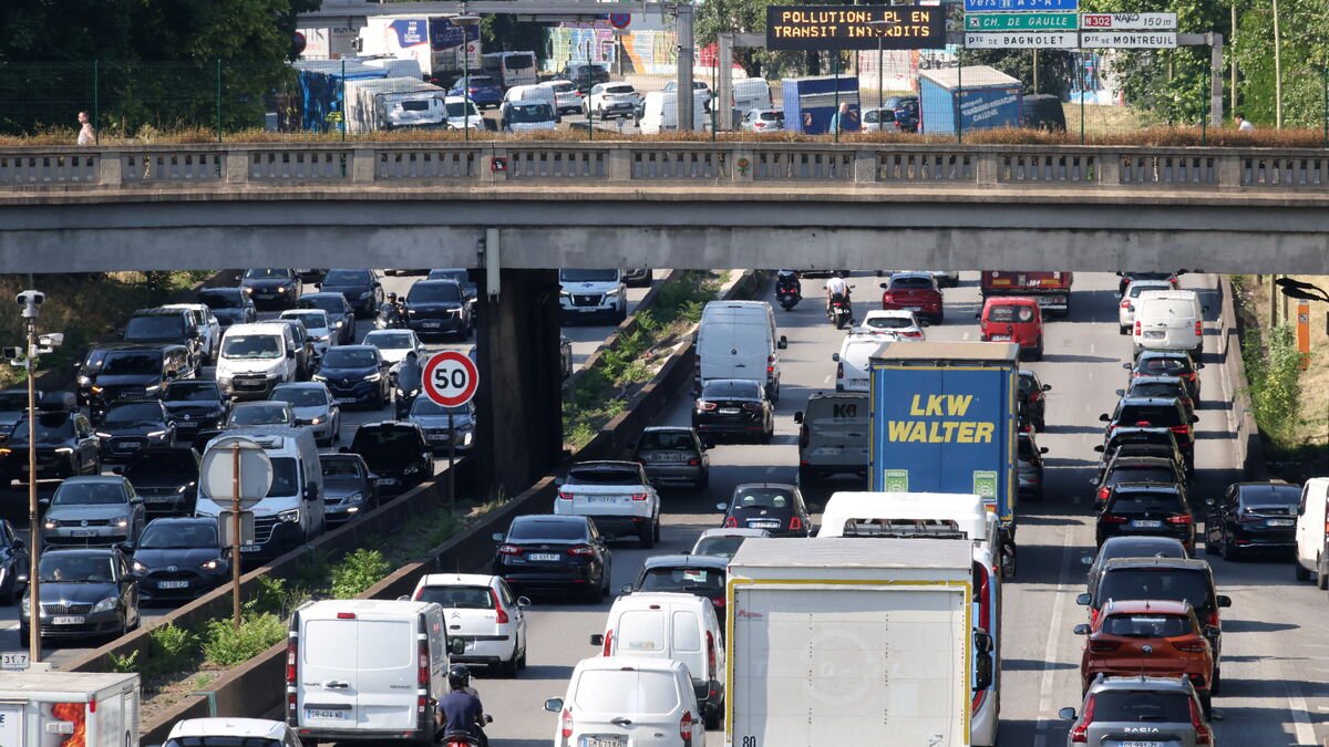 Périphérique à 50 km/h : 40 millions d’automobilistes dénonce « une congestion record » fin juillet