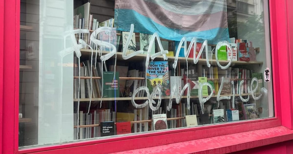 A Paris, la librairie Violette and Co victime d’une campagne de haine en raison de sa vitrine sur la Palestine – Libération