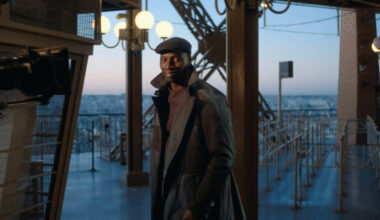 Omar Sy aperçu en plein Paris sur le tournage de la saison 4 de « Lupin »