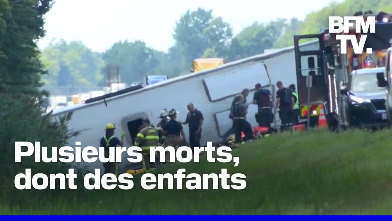 plusieurs morts dont des enfants dans un accident d'autocar dans l'État de New York