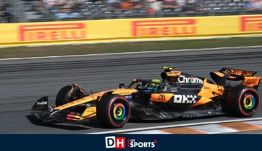 F1 : aux Pays-Bas, Lando Norris (McLaren) se montre encore le plus rapide de la 3e séance d'essais libres