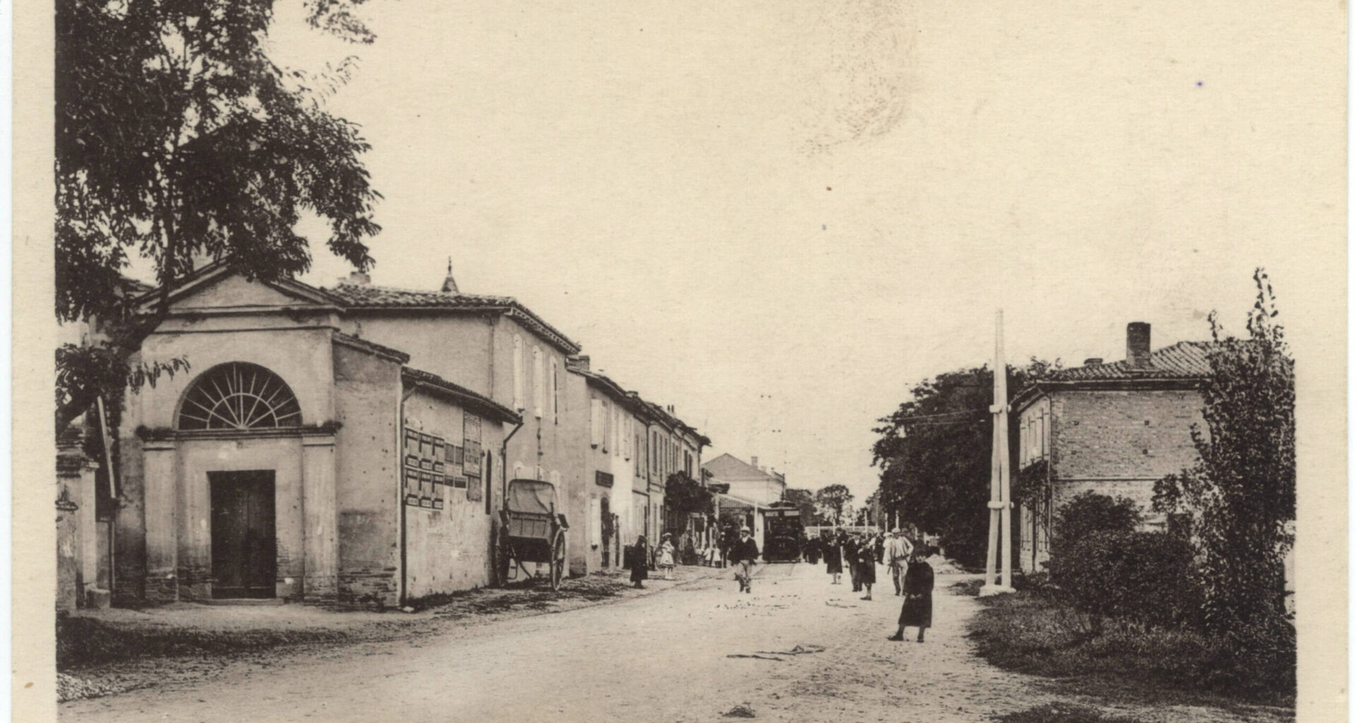 Saint-Agne : la station du tramway