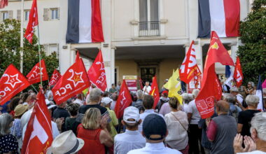 Saint-Raphaël : des centaines de manifestants contre les manœuvres négationnistes et anticommunistes du maire