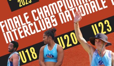 Finale du Championnat de France Interclubs Nationale 1 - U20 - U23 / Grenoble Stade Bachelard 19 Octobre 2025