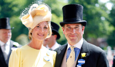 Harriet Sperling et Peter Phillips assistent à la troisième journée "Ladies Day" à Royal Ascot, le 19 juin 2025. Le couple se fréquente officiellement depuis mai 2024.
