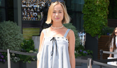 Lady Amelia Windsor à Wimbledon le 13 juillet 2025.