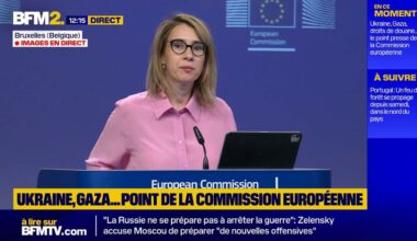 "L'Union européenne s'active pour mettre l'Ukraine en position de force", détaille la porte-parole de la Commission européenne