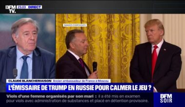 "M. Witkoff, dans ses voyages précédents, s'est montré très favorable à la Russie", assure Claude Blanchemaison (ancien ambassadeur de France à Moscou)