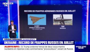 un record de frappes russes au mois de juillet