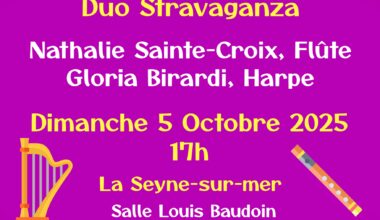 La Seyne sur mer : Le Duo Stravaganza en concert