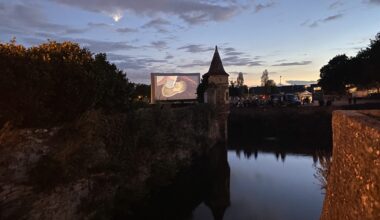 ciné en plein air et accueil des nouveaux arrivants