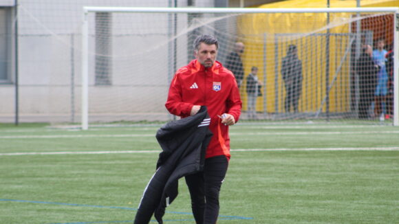 Amaury Barlet, coach des U17 de l'OL