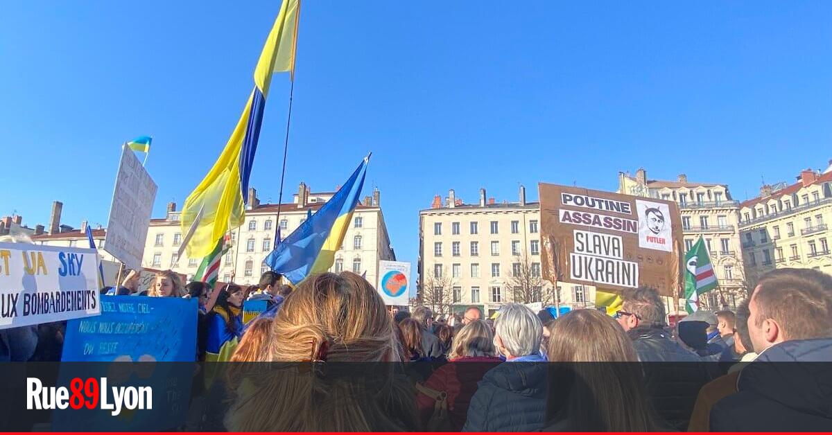 À Lyon, une manifestation de soutien à l'Ukraine le 24 août