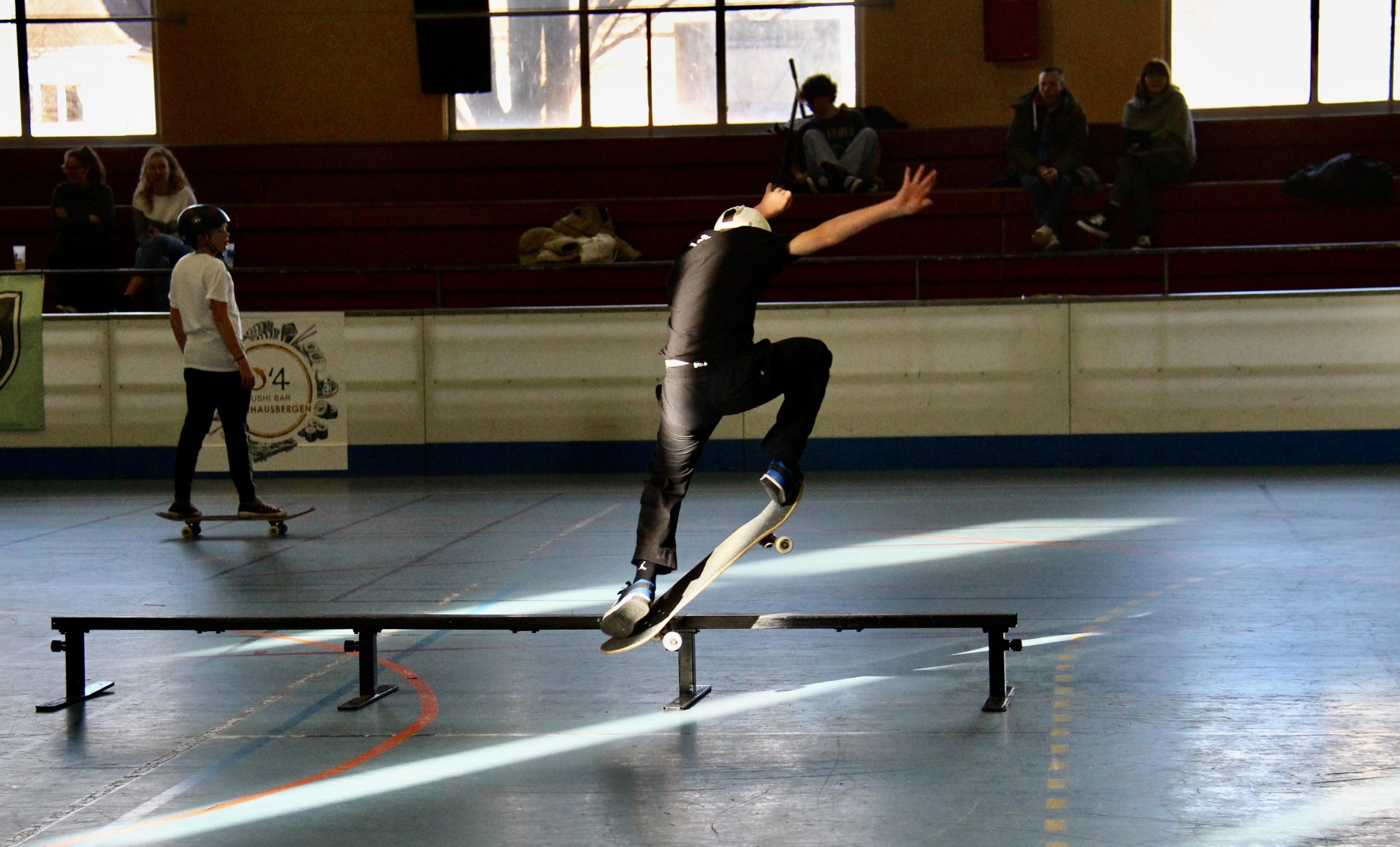 cours de skateboard