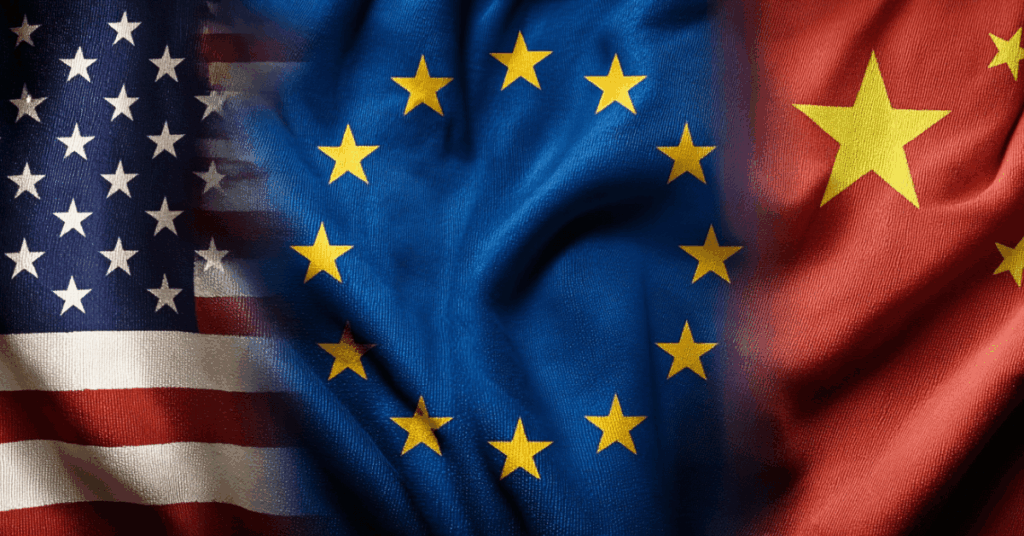 Europe coincée entre Chine et États-Unis