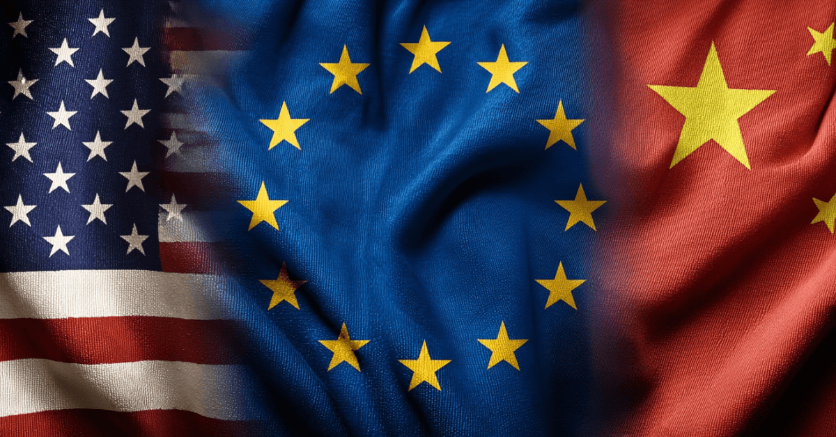 Europe coincée entre Chine et États-Unis