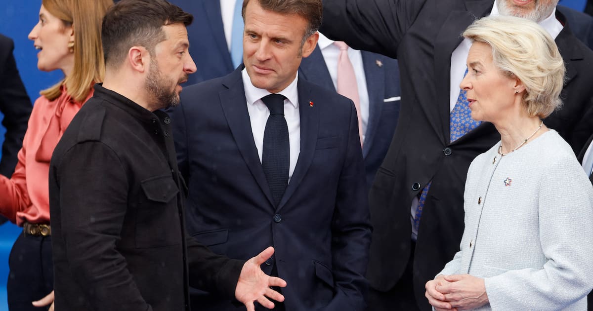 Von der Leyen et d’autres dirigeants européens, dont Macron, à Washington lundi aux côtés de Zelensky – Libération