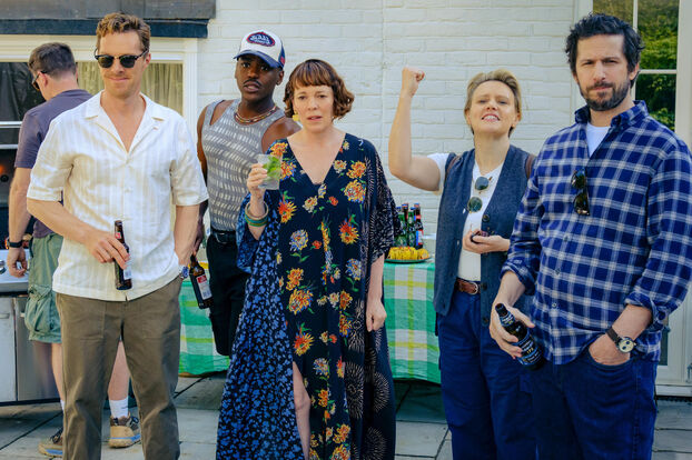 Benedict Cumberbatch et Olivia Colman partagent l'écran avec Ncuti Gatwa, Kate McKinnon et Andy Samberg. Searchlight Pictures/Jaap Buitendijk