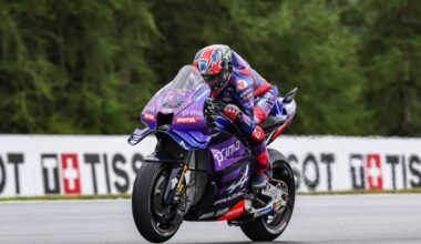Jack Miller lors des essais du Grand Prix MotoGP de République Tchèque 2025