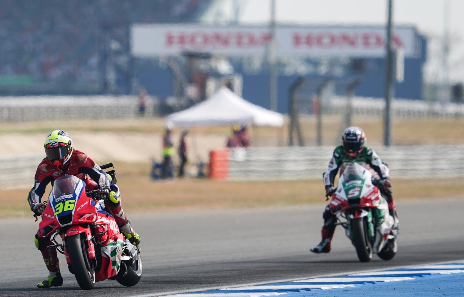Les pilotes Honda en tête des chutes avant la pause estivale MotoGP