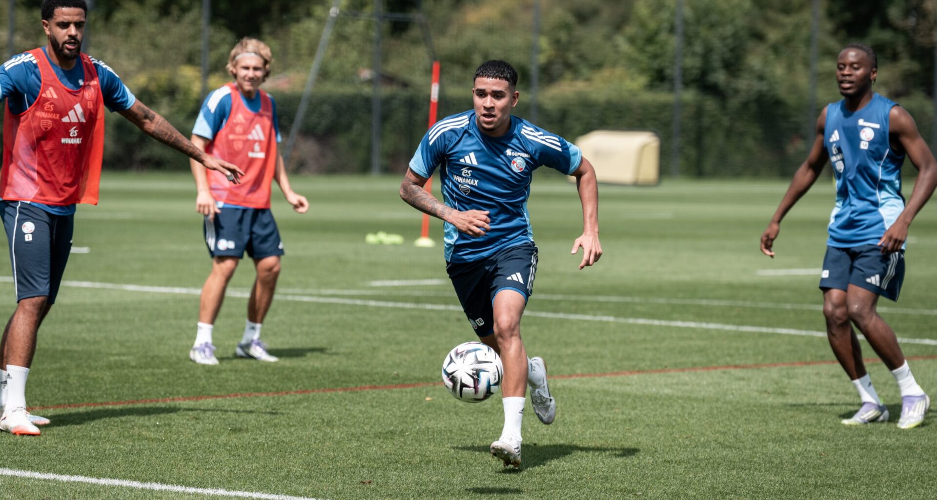 Kendry Paez s'entraîne avec le groupe — Alsa'Sports