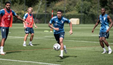 Kendry Paez s'entraîne avec le groupe — Alsa'Sports