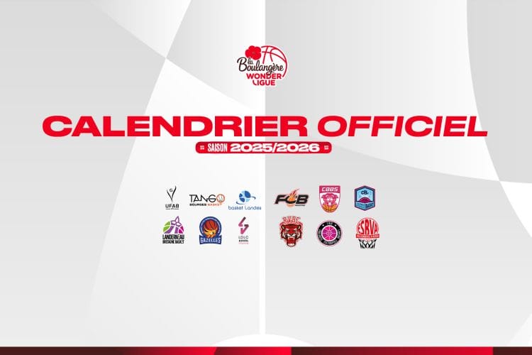 le calendrier de la saison 2025-2026 dévoilé