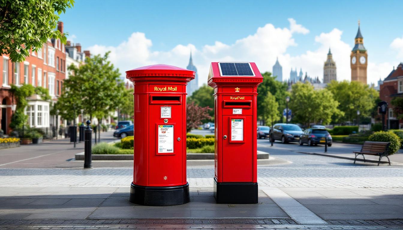 découvrez comment la royal mail modernise le courrier au royaume-uni avec l'installation de boîtes aux lettres alimentées à l'énergie solaire dans plusieurs villes, offrant une solution innovante et écologique.
