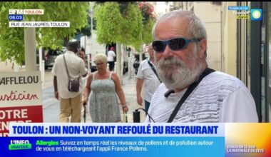 Toulon, un non-voyant refoulé du restaurant
