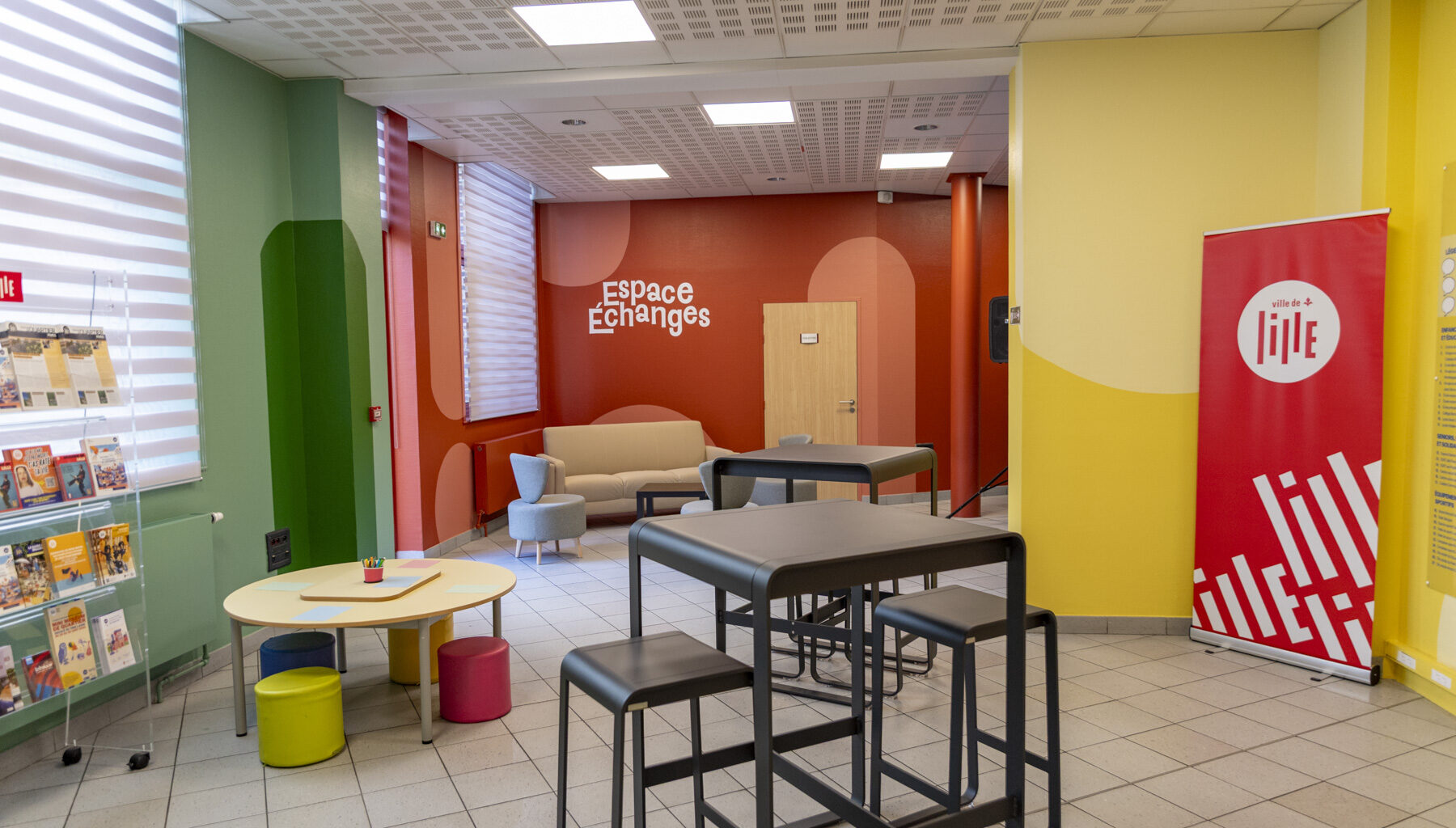 Un nouvel espace d'échanges à Fives / Actualités