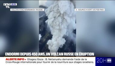 Le volcan Kracheninnikov, situé en Russie, est entré en éruption alors qu'il était endormi depuis 450 ans
