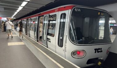 Une portion du métro D arrêtée pour risque d'incendie