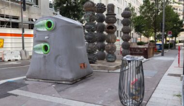 Dégradations volontaires ou manque d’entretien ? À Saint-Ouen, l’œuvre d’art d’Hervé Di Rosa finit en poubelle