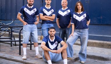 Girondins de Bordeaux. Les maillots domicile et extérieur dévoiles, les 1ers signés Hummel