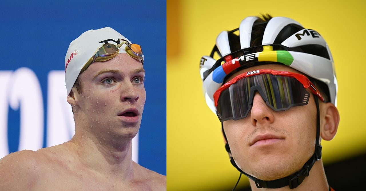 Pogacar-Léon Marchand, la triste comparaison - Sports.fr
