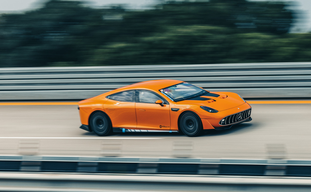 Mercedes-AMG Concept AMG GT XX : 25 records électriques avec George Russell