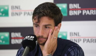 US Open > Musetti, avant d'affronter Mpetshi Perricard : "Depuis mon arrivée, je me suis entraîné trois jours avec Draper, Alcaraz et Rune. J'ai de bonnes sensations, surtout physiquement"