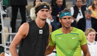 ATP > Zverev au sujet du temps passé avec Rafael Nadal : « On a dîné jusqu'à 1 heure du matin et, au milieu de chaque repas, il se levait au milieu du restaurant et commençait à frapper son coup droit pour me donner des conseils techniques »