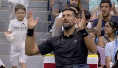 US Open > Le geste magnifique de Djokovic pour un très tres jeun fan !