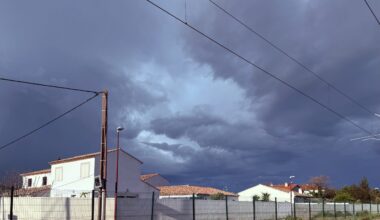 TOULON : Météo - Sur les Alpes du Sud, quelques orages violents pourront se produire localement