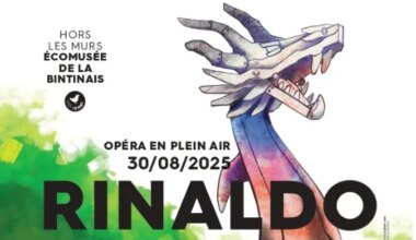 Rinaldo : un opéra en plein air à découvrir le 30 août à l’Écomusée de la Bintinais