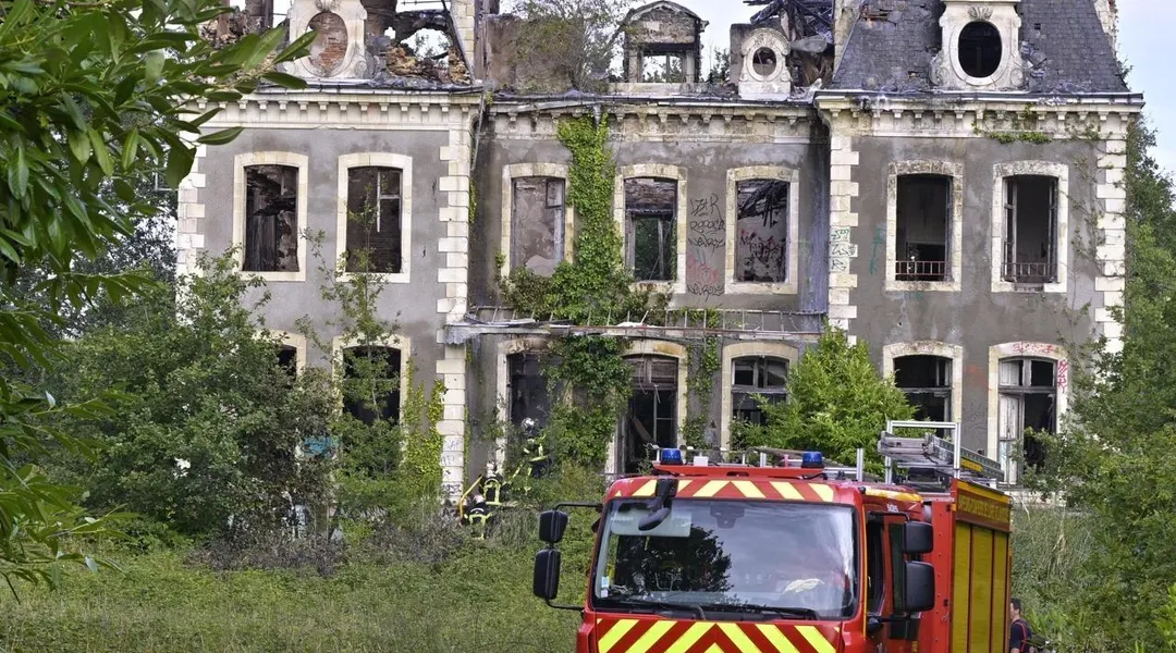 Château de Bougon au sud de Nantes : « C’est le quatrième incendie dans cette zone »
