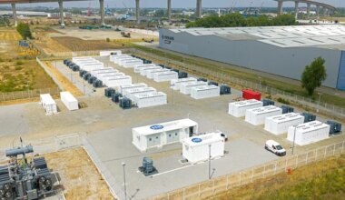 À Nantes, un immense parc pour stocker l’électricité dans des batteries