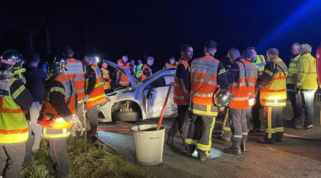 Deux morts dans une collision au nord de Rennes